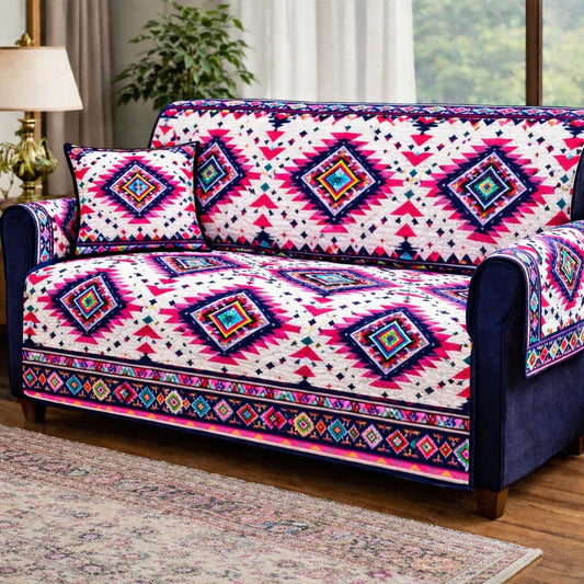 Southwest Heritage Quilted Sofa Cover GFTOHD13992