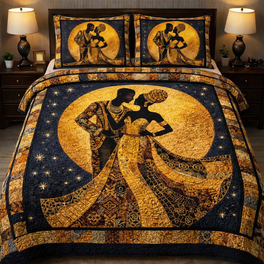 Eternal Tribal Love 3-Piece Quilted Bedding Set GFTOHD14000