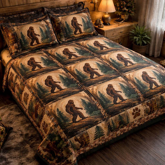Timberland Legend Bigfoot 3-Piece Quilted Bedding Set GFTOHD14066