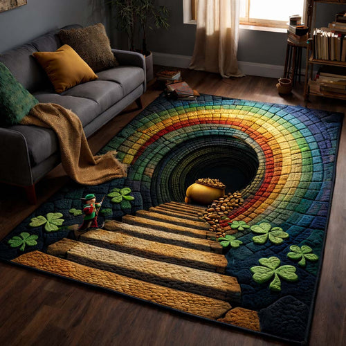 Rainbow Gold Stairway Area Rug GFTOHD14068