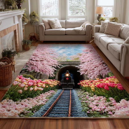 Blossom Archway Locomotive Area Rug GFTOHD14076