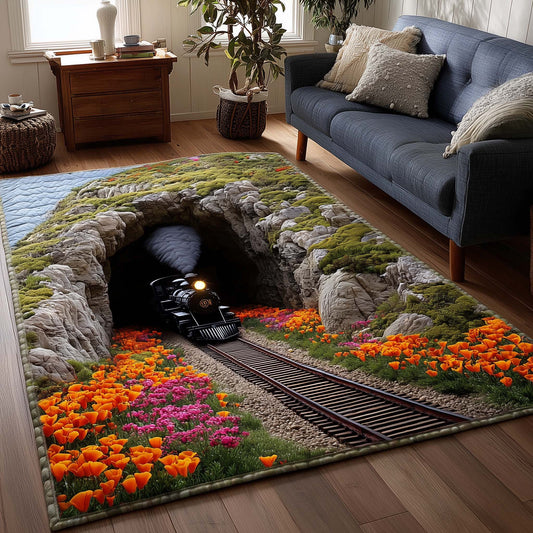 Poppy Canyon Train Area Rug GFTOHD14077