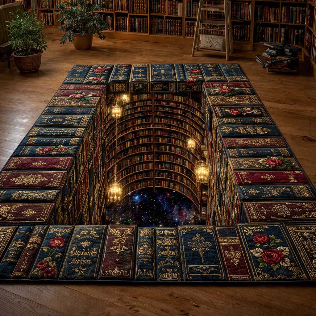 Celestial Book Abyss Area Rug GFTOHD14086