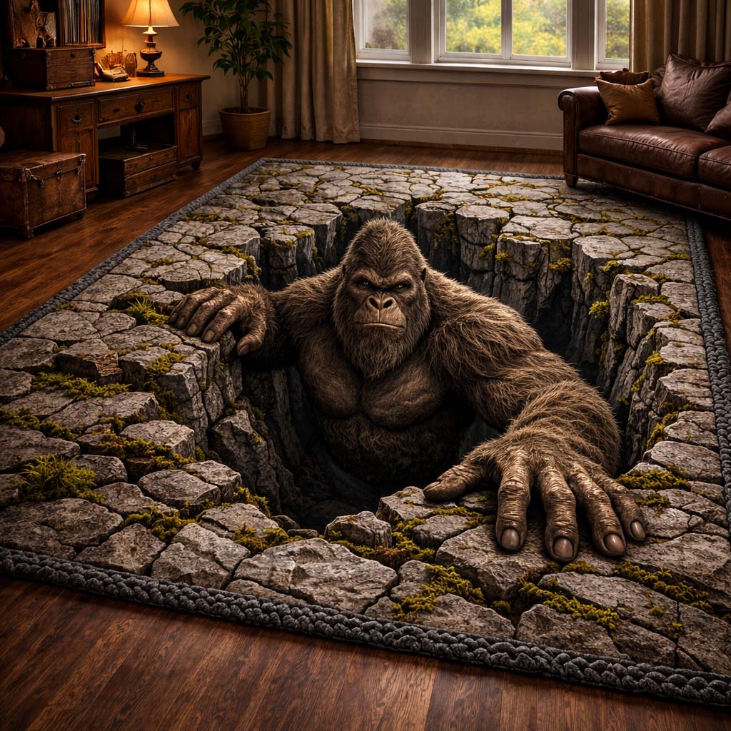 Stone Rift Bigfoot Area Rug GFTOHD14177