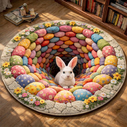 Easter Bunny Quilted Round Mat GFTOHD14261