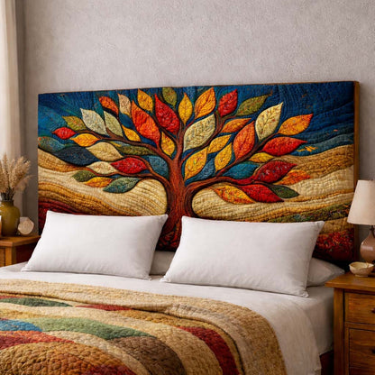 Tree Of Life Quilted Headboard Slipcover GFTOHD14274