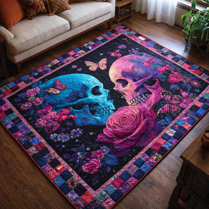Eternal Love Skulls Area Rug GFTOHD14326