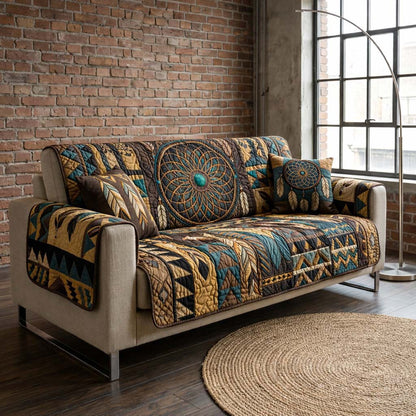 Desert Spirit Dream Quilted Sofa Cover GFTOHD14503
