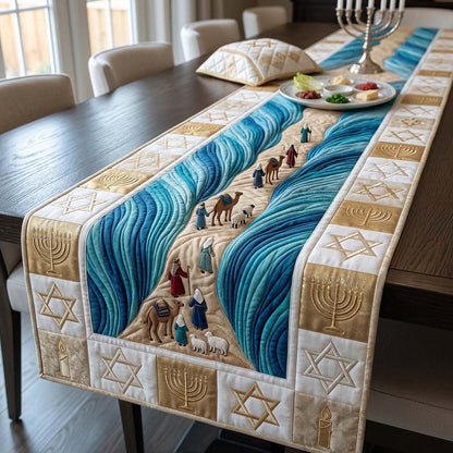 Sacred Passage Journey Quilted Table Runner GFTOHD14509