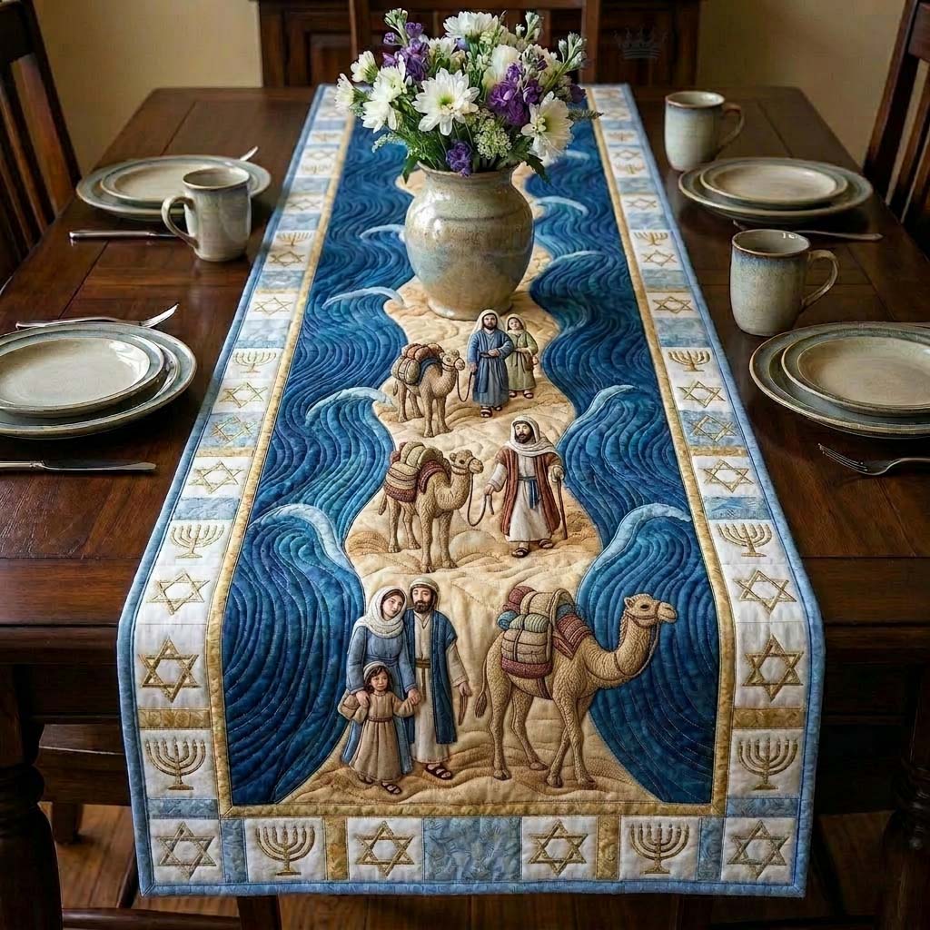 Faithful Desert Journey Quilted Table Runner GFTOHD14510