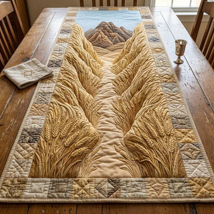 Star Harvest Harmony Quilted Table Runner GFTOHD14620