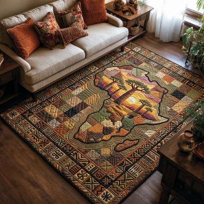 Sunset Baobab Land Area Rug GFTOHD14637