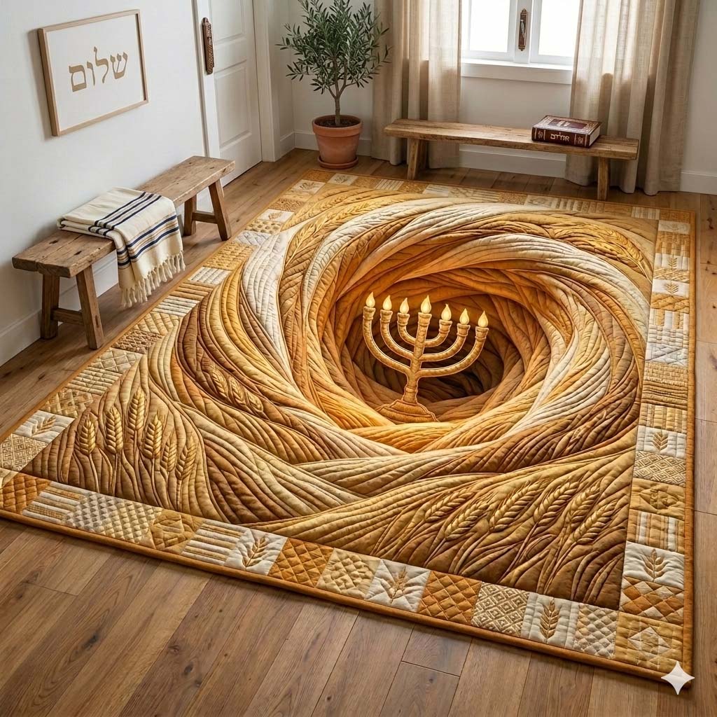 Light of Shavuot Area Rug GFTOHD14684