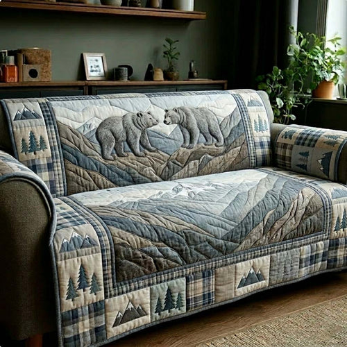 Mountain Bond Quilted Sofa Cover GFTOHD14733