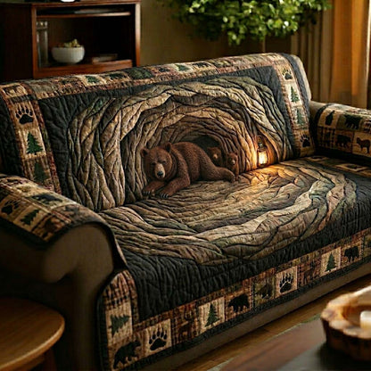Cave Haven Quilted Sofa Cover GFTOHD14734