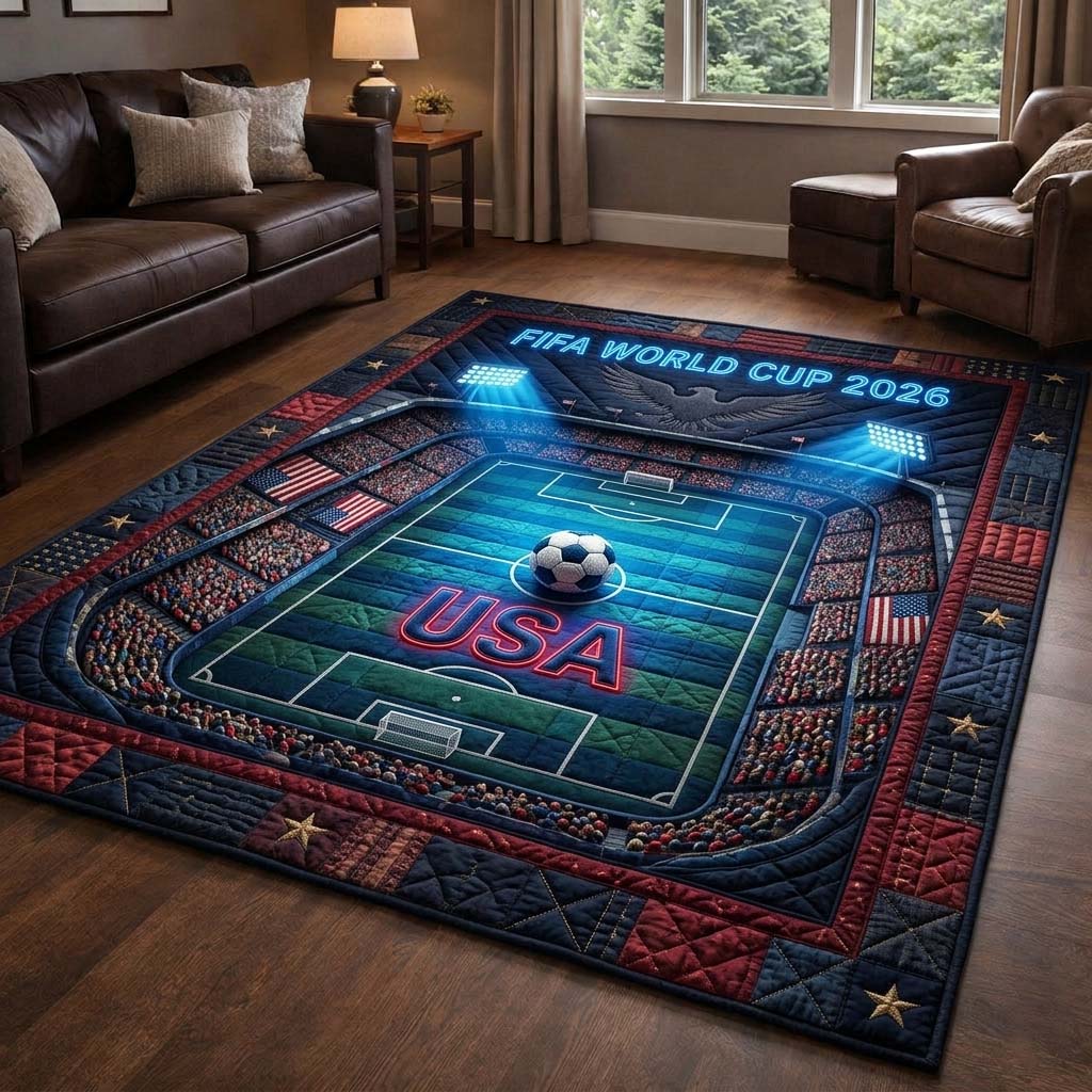 USA Arena Area Rug GFTOHD14760