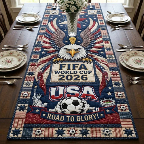 Eagle Victory Crest Quilted Table Runner GFTOHD14766