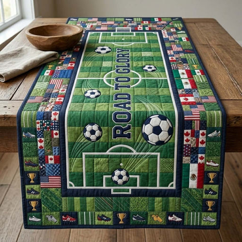 Field Goal Glory Quilted Table Runner GFTOHD14771