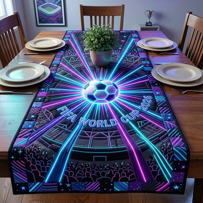 Neon Stadium Pulse Quilted Table Runner GFTOHD14773
