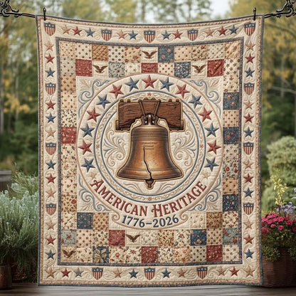 Heritage Bell Quilted Blanket GFTOHD14800