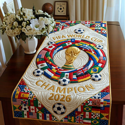 Victory Ring Cup Quilted Table Runner GFTOHD14813
