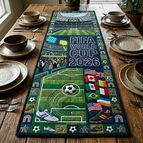 Final Match Arena Quilted Table Runner GFTOHD14814