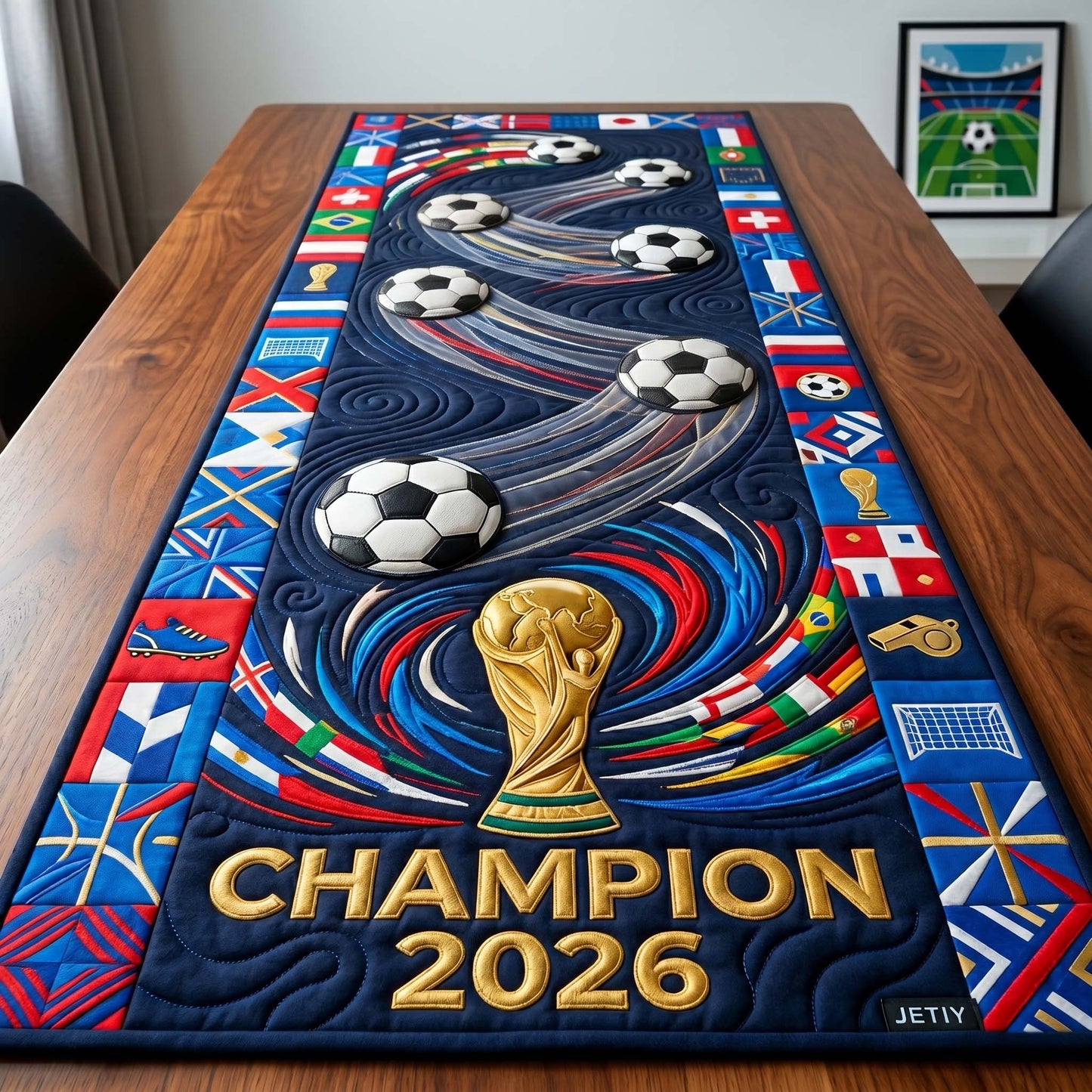Elite Trophy Stage Quilted Table Runner GFTOHD14816