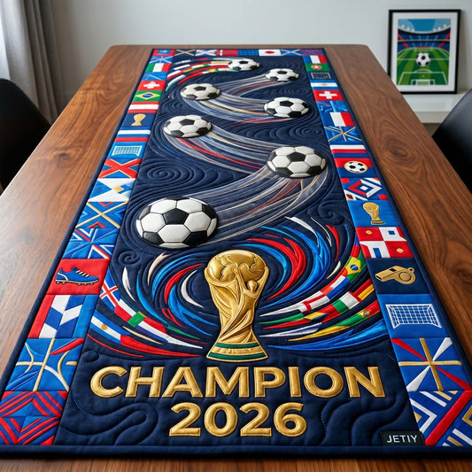 Elite Trophy Stage Quilted Table Runner GFTOHD14816