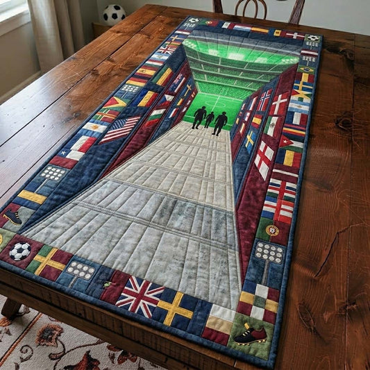 Stadium Glory Field Quilted Table Runner GFTOHD14818