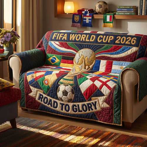 Global Cup Unity Quilted Sofa Cover GFTOHD14841