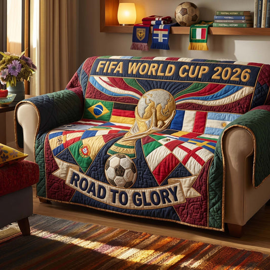 Global Cup Unity Quilted Sofa Cover GFTOHD14841