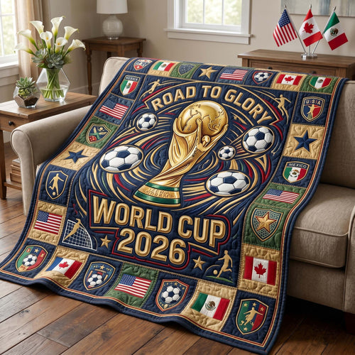 Glory Road Cup Quilted Blanket GFTOHD14871