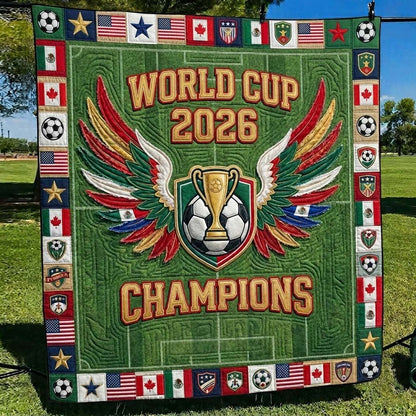 Champion Wings Cup Quilted Blanket GFTOHD14872