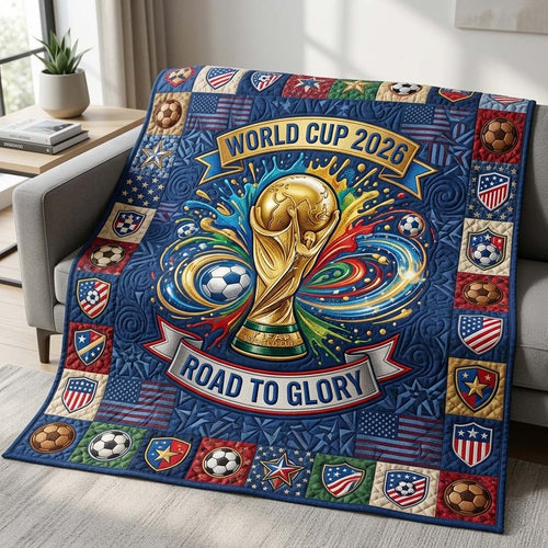 Victory Splash Cup Quilted Blanket GFTOHD14873