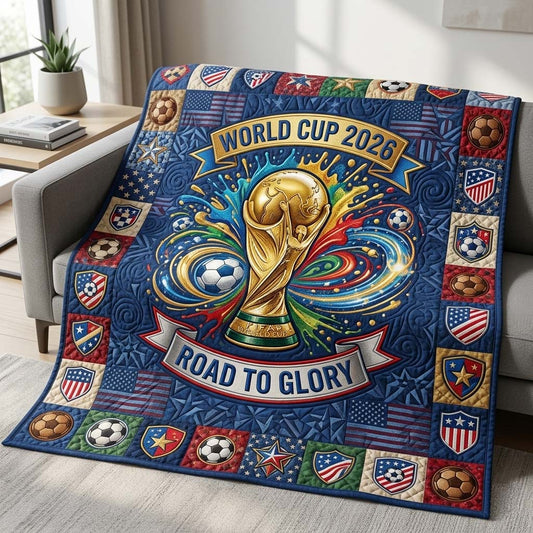 Victory Splash Cup Quilted Blanket GFTOHD14873