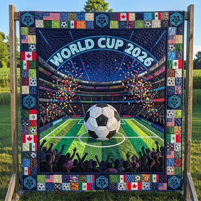 Stadium Night Cup Quilted Blanket GFTOHD14874