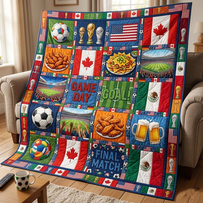 Neon Arena Cup Quilted Blanket GFTOHD14879