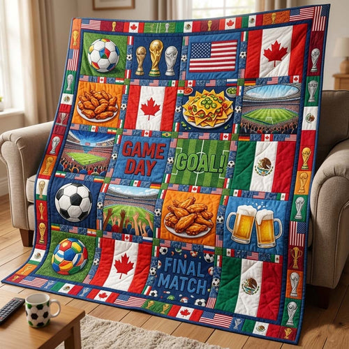 Neon Arena Cup Quilted Blanket GFTOHD14879