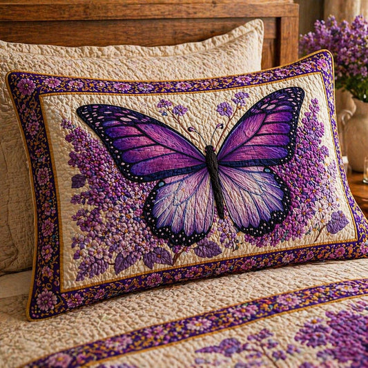 Lavender Butterfly Dream Bedding Pillow Case GFTOHD14929