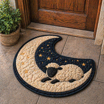 Moon Sheep Dream Custom Shape Doormat GFTOHD15044