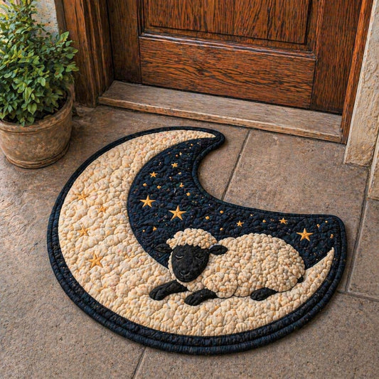 Moon Sheep Dream Custom Shape Doormat GFTOHD15044