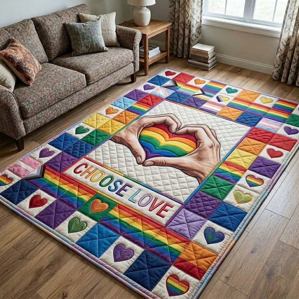 Unity Hands Love Area Rug GFTOHD15061