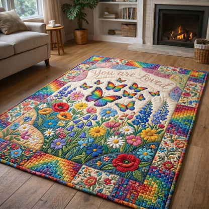 You Are Loved Area Rug GFTOHD15064