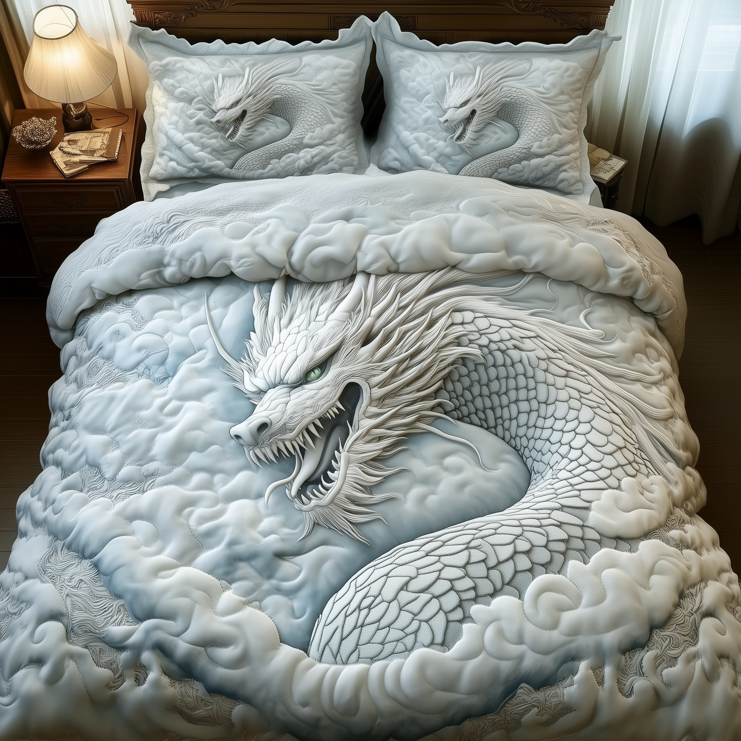 Guardian of the Heavens 3-Piece Quilted Bedding Set GFTOHD1727