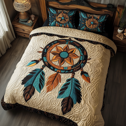 Spirit Catcher 3-Piece Quilted Bedding Set GFTOHD2062