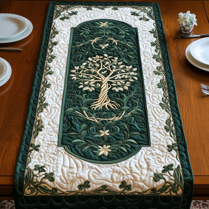 Timeless Celtic Tree Quilted Table Runner GFTOHD3253