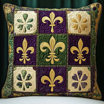 Fleur de lis Quilted Pillow Case GFTOHD3612