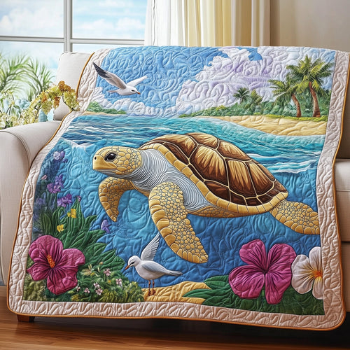 Turtle  Quilted Blanket GFTOHD4666