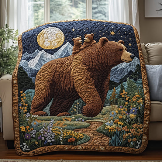 Bear Quilted Blanket GFTOHD4831