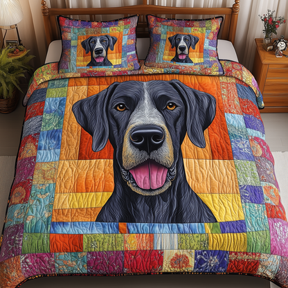 Great Dane 3-Piece Quilted Bedding Set GFTOHD496